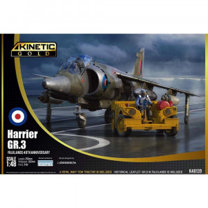 KINETIC 1:48 K48139 Harrier GR3 40 ANN Falkl