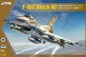 KINETIC 1:48 K48129 F-16C Block 40 IDF Baraka wit