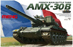 MENG-Model 1:35 TS-003 French AMX-30B Main Battle Tank