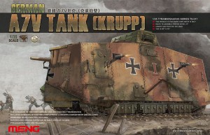 MENG-Model 1:35 TS-017 German A7V Tank (Krupp)