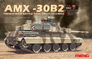 MENG-Model 1:35 TS-013 French Main Battle Tank AMX-30B2