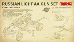 MENG-Model 1:35 SPS-026 Russian Light AA Gun Set