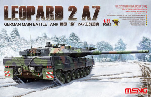 MENG-Model 1:35 TS-027 German Main Battle Tank Leopard 2 A7