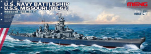 MENG-Model 1:700 PS-004 U.S. Navy Battleship U.S.S. Missouri (BB-63)