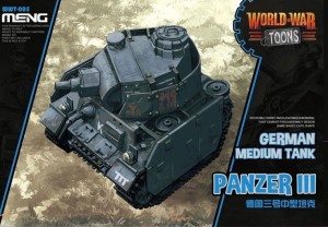MENG-Model  WWT-005 German Medium Tank Panzer III(Cartoon