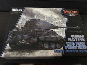 MENG-Model  WWT-003 German Heavy Tank King Tiger (Porsche Turret)(cartoon model)