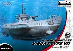 MENG-Model  WB-003 Warship Builder- U-Boat Type VII (Cartoon Model)