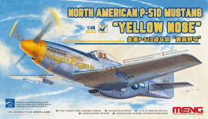 MENG-Model 1:48 LS-009 North American P-51D MustangYelloe Nose