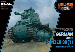 MENG-Model  WWT-011 German Light Panzer 38(T) (CartoonModel)