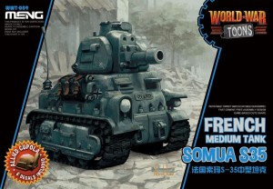 MENG-Model  WWT-009 French Medium Tank Somua S-35 (Cartoon Model)