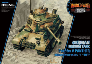MENG-Model  WWT-007 German Medium Tank PzKpfw V Panther (Cartoon Model)