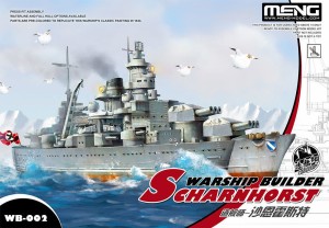 MENG-Model  WB-002 Warship Builder-Scharnhorst(cartoonized model kit)