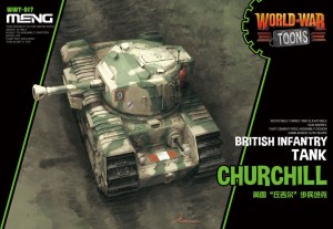 MENG-Model  WWT-017 British Infantry Tank Churchill (CARTOON MODEL)