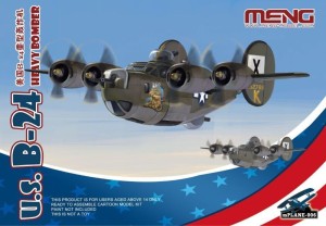 MENG-Model  mPLANE-006 U.S. B-24 Heavy Bomber (Cartoon Model)