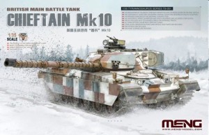 MENG-Model 1:35 TS-051 British Main Battle Tank Chieftain Mk10