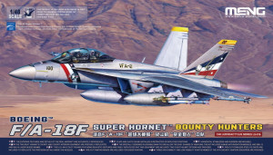 MENG-Model 1:48 LS-016 Boeing F/A-18F Super Hornet Bounty Hunters