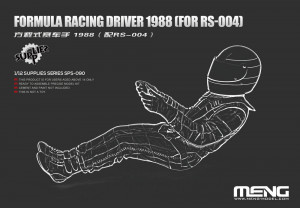 MENG-Model 1:12 SPS-090 Formula Racing Driver 1988 (For RS-004) (Resin) - NEU
