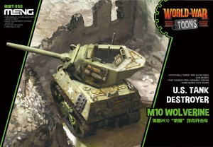 MENG-Model  WWT-020 U.S. Tank Destroyer M10 Wolverine (CARTOON MODEL)