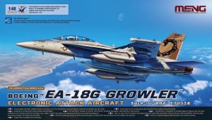 MENG-Model 1:48 LS-014 Boeing EA-18G Growler Electronic Attack Aircraft
