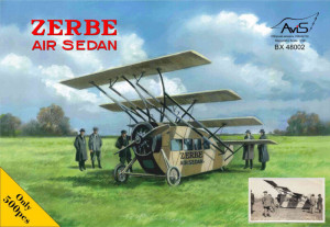 Avis 1:48 AV48002 ZERBE air sedan, Flugzeug, Bausatz