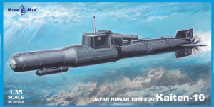 Micro Mir  AMP 1:35 MM35-025 Kaiten-10 Japan human torpedo