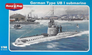 Micro Mir  AMP 1:144 MM144-016 German submarine UB-1 Type