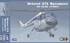 Micro Mir  AMP 1:48 AMP48010 Bristol 171 Sycamore Mk.52/Mk.14/HR14