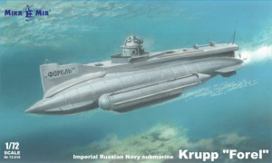 Micro Mir  AMP 1:72 MM72-018 Krupp Forel Imperial Russian Navy submarine