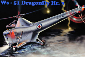 Micro Mir  AMP 1:48 AMP48004 WS-51 Dragonfly Hr.3 Royal Navy
