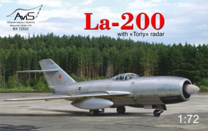 Avis 1:72 AV72022 La-200 with Toriy radar, Flugzeug, Bausatz