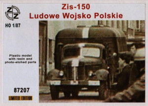 ZZ Modell 1:87 ZZ87207 Zis-150 Polish People's Army (Ludowe Wojsko Polskie)