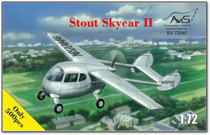 Avis 1:72 AV72040 Stout Skycar II, Flugzeug, Bausatz