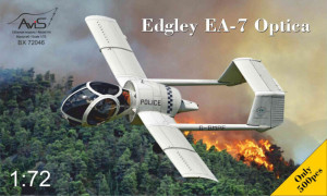 Avis 1:72 AV72046 Edgley EA-7 Optica Police, Flugzeug, Bausatz