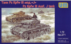 Unimodels 1:72 UM271 Pz.Kpfw III Ausf.J.German tank