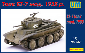 Unimodels 1:72 UM237 BT-7 tank mod.1935