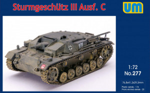Unimodels 1:72 UM277 Sturmgeschutz III Ausf.C