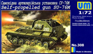 Unimodels 1:72 UM308 SU-76M Self-propelled gun
