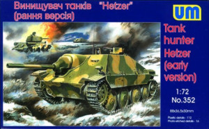 Unimodels 1:72 UM352 Tank hunter Hetzer (early version)