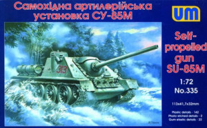 Unimodels 1:72 UM335 Self-propelled Gun SU-85M