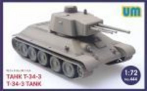 Unimodels 1:72 UM444 T-34-3 Tank