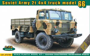 ACE 1:72 ACE72182 Soviet Army 2t 4x4 truck model 66