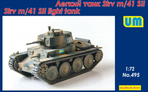 Unimodels 1:72 UM495 Strv m/41 SII light tank