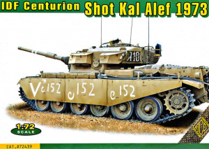 ACE 1:72 ACE72439 IDF Centurion Shot Kal Alef 1973