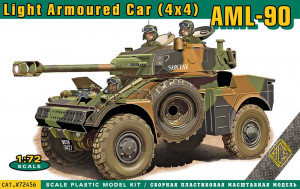 ACE 1:72 ACE72456 AML-90 Light Armoured Car (4x4)