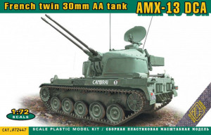 ACE 1:72 ACE72447 AMX-13 DCA French twin 30mm AA tank