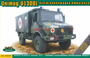 ACE 1:72 ACE72451 Unimog U1300L 4x4 Krankenwagen Ambulance