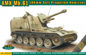 ACE 1:72 ACE72453 AMX MK.61 105mm self propelled howitzer