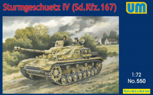Unimodels 1:72 UM550 Sturmgeschutz IV (Sd.Kfz.167)