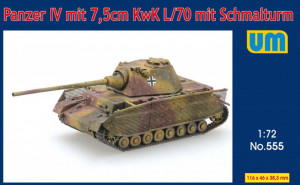 Unimodels 1:72 UM555 Panzer IV mit 7.5cm KwK L/70 mit Schmalturm