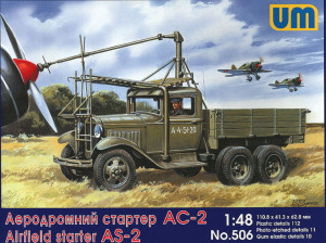 Unimodels 1:48 UM506 Airfield starter AS-2 on GAZ-AAA